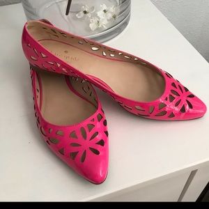 Kate Spade Lipstick Punk Effie Flats sz 8.5